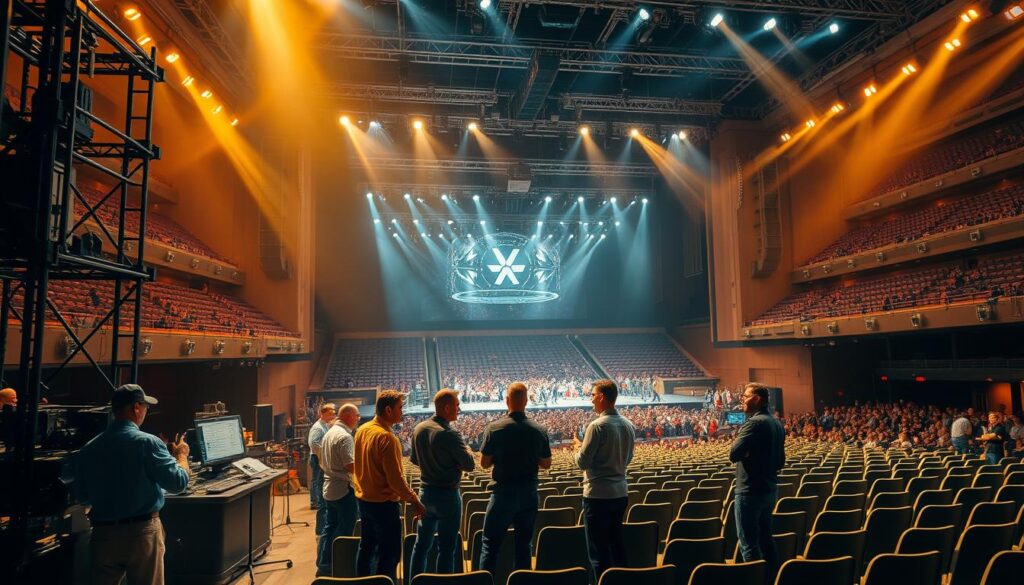 Persiapan Acara Konser Internasional