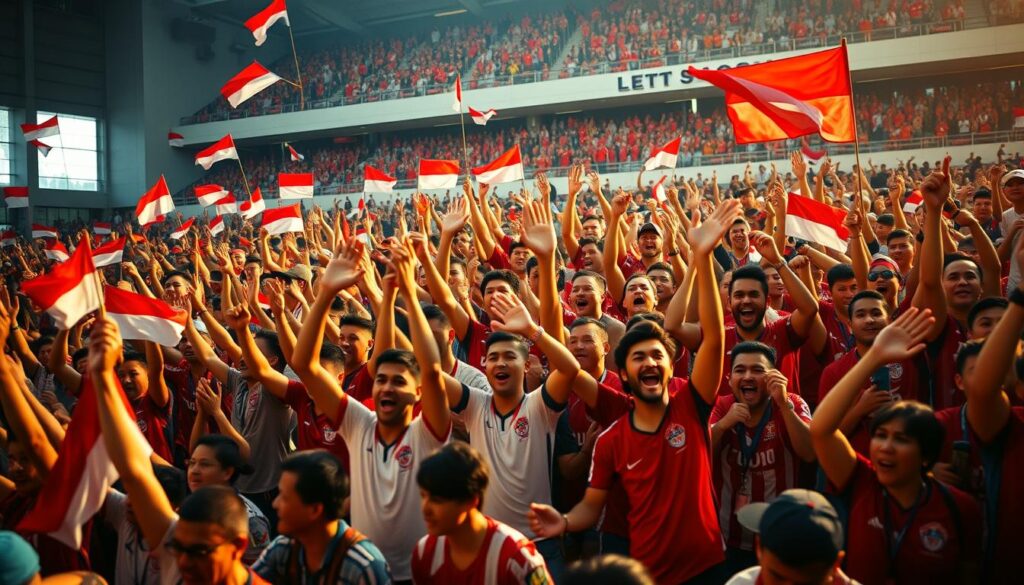 Dukungan Penggemar Timnas Indonesia