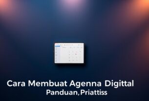 cara membuat agenda digital