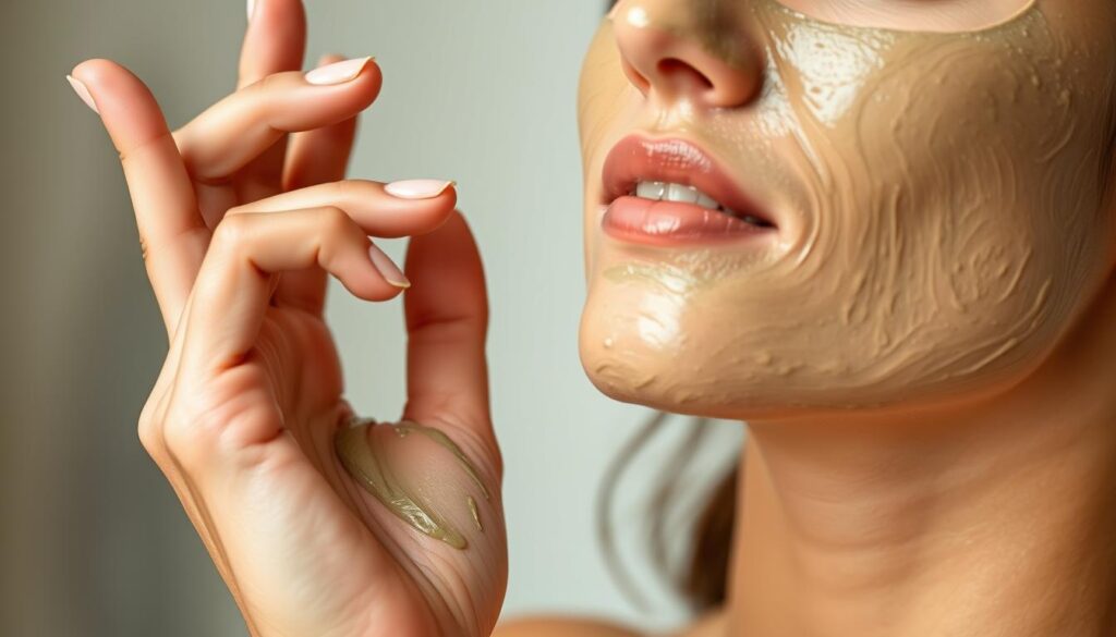penggunaan masker alami