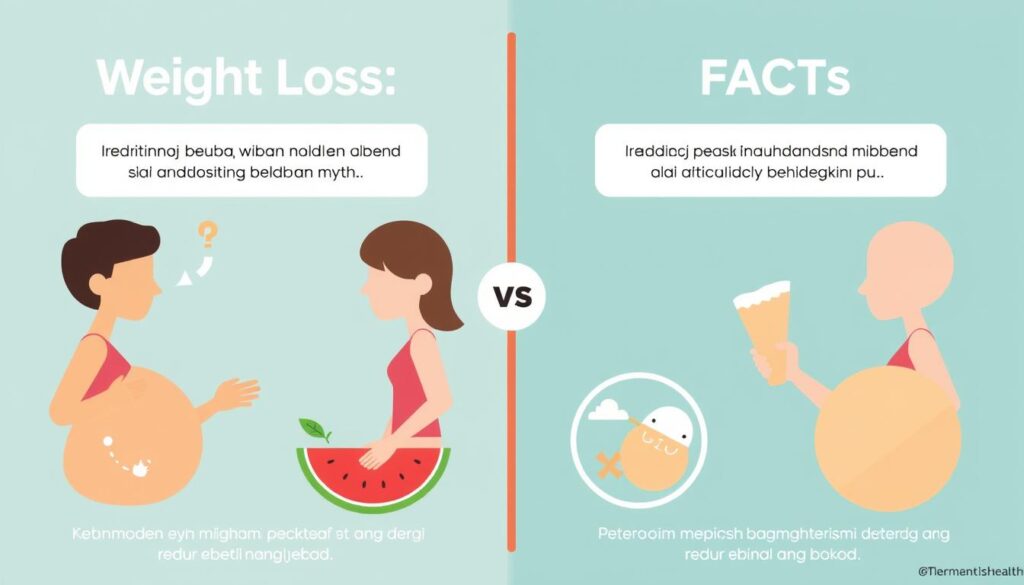 Fakta dan mitos seputar penurunan berat badan sehat Fakta dan mitos seputar penurunan berat badan sehat